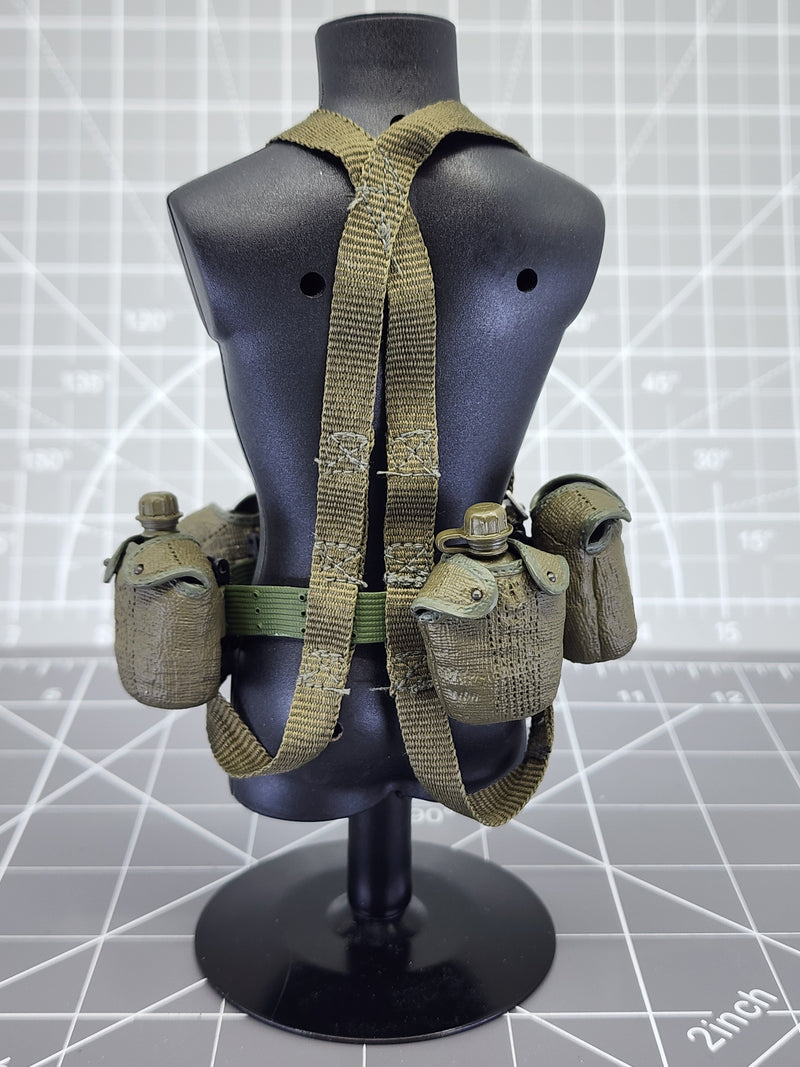 Load image into Gallery viewer, BAM 1/6 Vietnam OD Green STABO Harness
