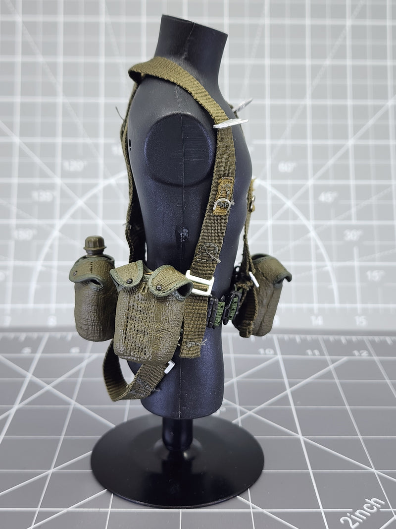 Load image into Gallery viewer, BAM 1/6 Vietnam OD Green STABO Harness
