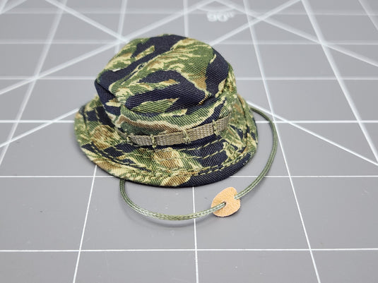 BAM 1/6 Vietnam Tiger Stripe Camo Boonie Hat (Toy Soldier)