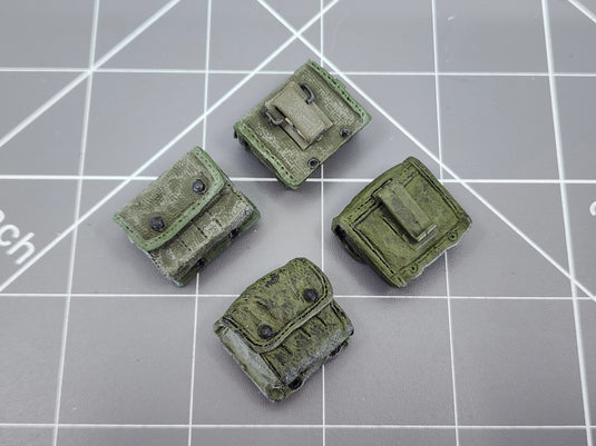 BAM 1/6 Vietnam OD Green Pouch Set Ver. 2 (21 Century)