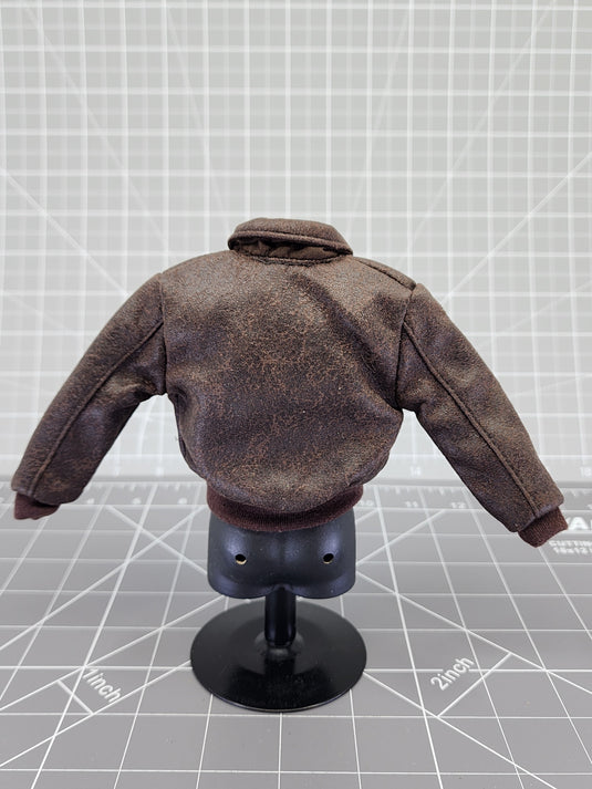 BAM 1/6 Brown Leather Pilot Jacket (Dragon)