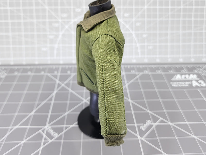 Load image into Gallery viewer, BAM 1/6 OD Green Pilot Bomber Jacket
