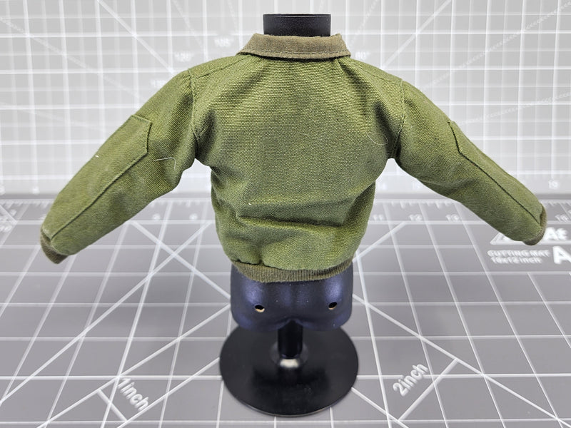 Load image into Gallery viewer, BAM 1/6 OD Green Pilot Bomber Jacket

