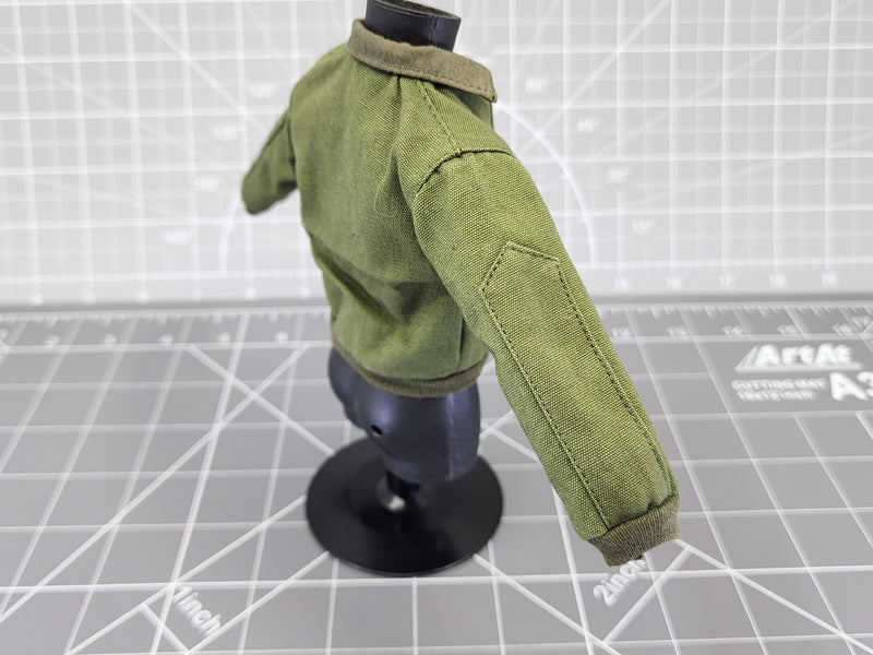 Load image into Gallery viewer, BAM 1/6 OD Green Pilot Bomber Jacket
