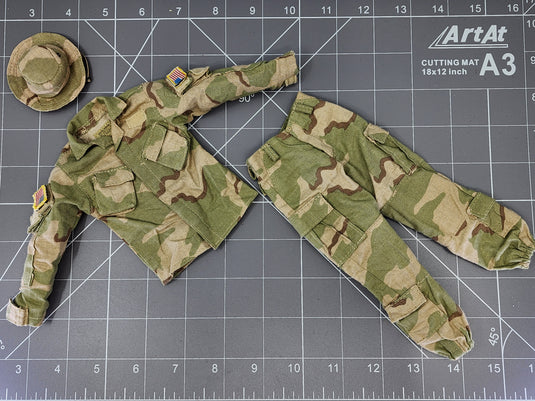 BAM 1/6 3C Desert Camo Uniform W/ Boonie Hat (BBI)