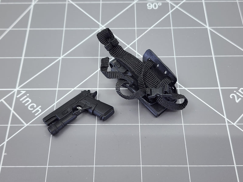 Load image into Gallery viewer, BAM 1/6 1911 Pistol W/ Drop Leg Holster (BBI)
