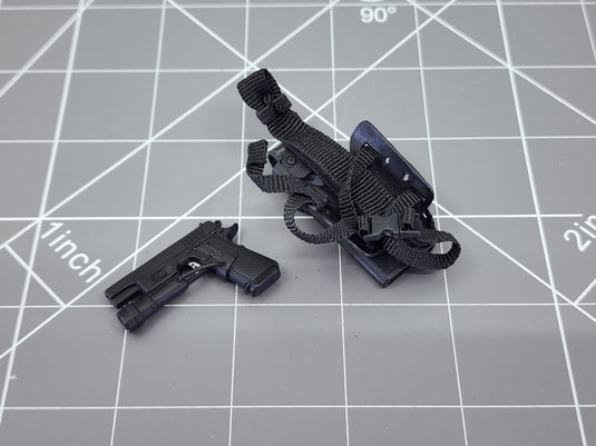 BAM 1/6 1911 Pistol W/ Drop Leg Holster (BBI)
