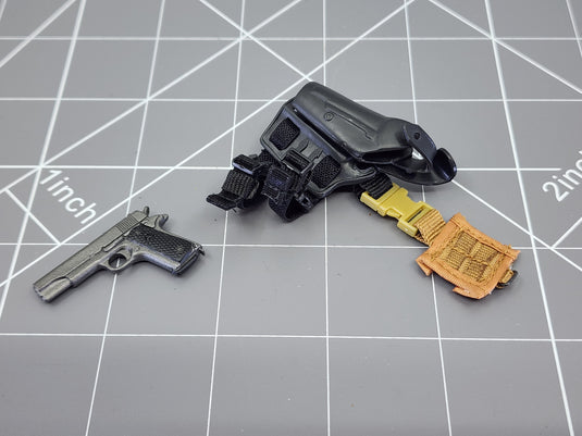 BAM 1/6 1911 Pistol W/ Drop Leg Holster (Toy Soldier)
