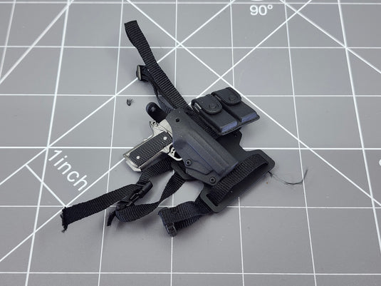 BAM 1/6 1911 Pistol W/ Drop Leg Holster (Dragon)