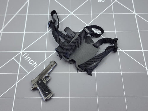 BAM 1/6 1911 Pistol W/ Drop Leg Holster (Dragon)