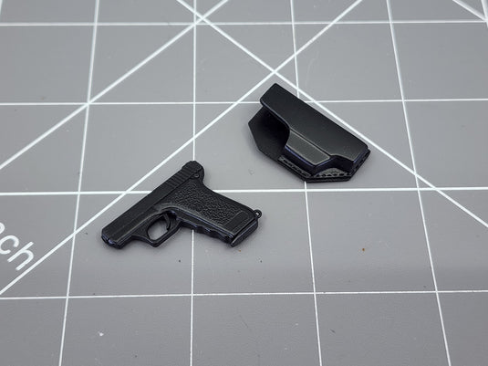 BAM 1/6 HK Pistol W/ Belt Holster