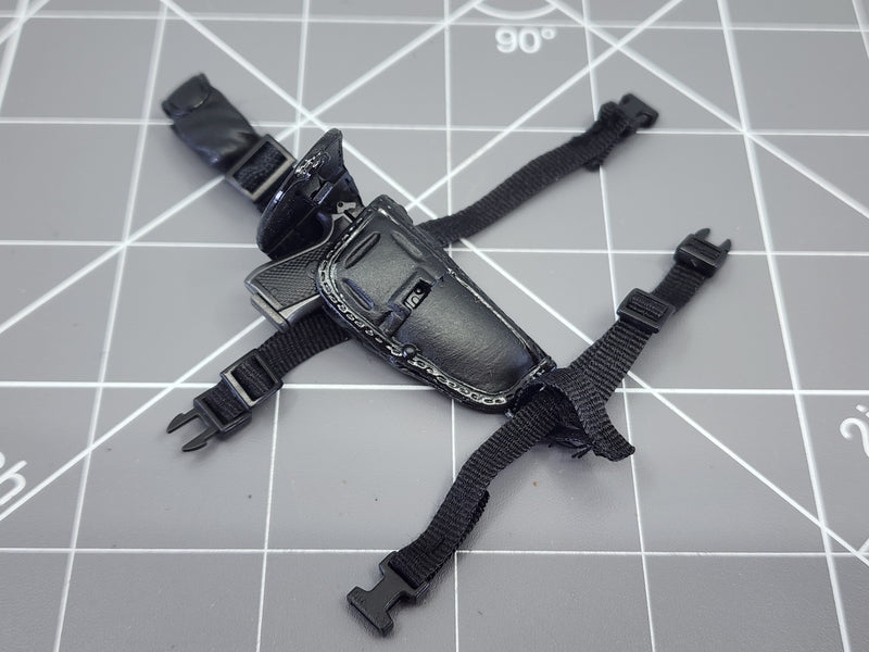 Load image into Gallery viewer, BAM 1/6 M9 Pistol W/ Black Drop Leg Holster (Dragon)
