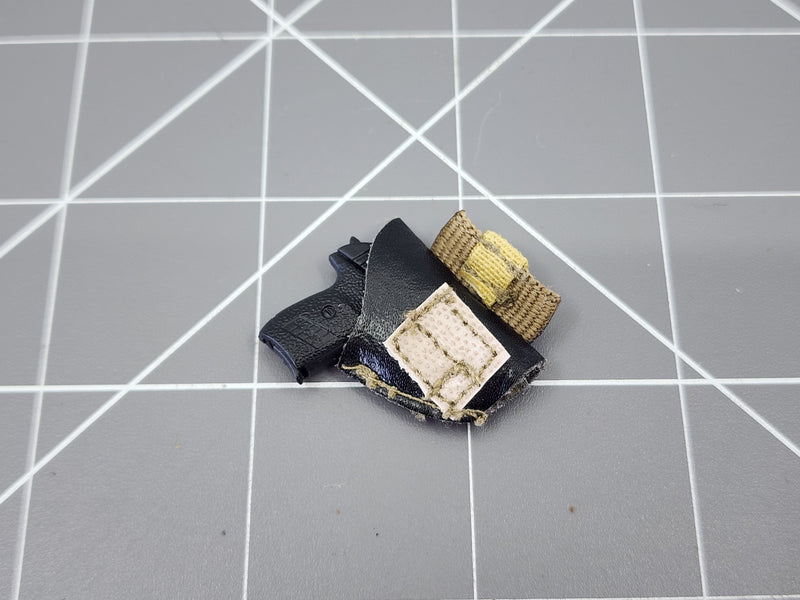 Load image into Gallery viewer, BAM 1/6 James Bond Pistol W/ Concealment Holster
