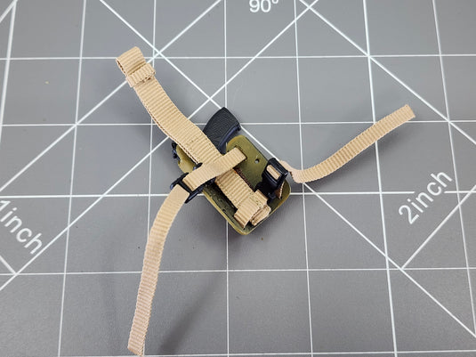 BAM 1/6 P226 Pistol W/ 3c Camo Drop Leg Holster (Ace)