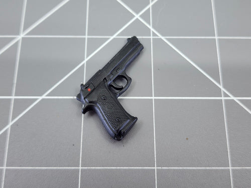 BAM 1/6 M9 Pistol W/ Black Drop Leg Holster (Metal)