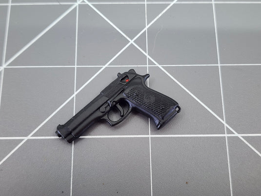 BAM 1/6 M9 Pistol W/ Black Drop Leg Holster (Metal)