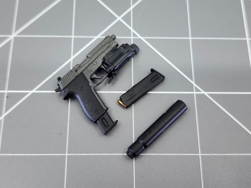 Load image into Gallery viewer, BAM 1/6 SIG P226 W/ Suppressor @ Light Laser
