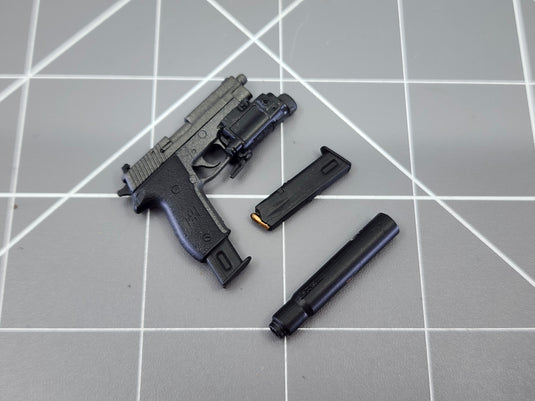 BAM 1/6 SIG P226 W/ Suppressor @ Light Laser