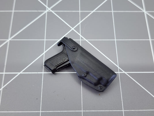 BAM 1/6 HK P7 Pistol With Spring Slide Action & Black Holster