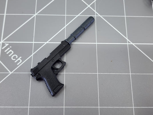 BAM 1/6 HK SOCOM Pistol W/ Suppressor & Drop Leg Holster (21 Century)