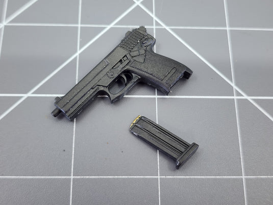 BAM 1/6 HK Pistol W/ Black Drop Leg Holster