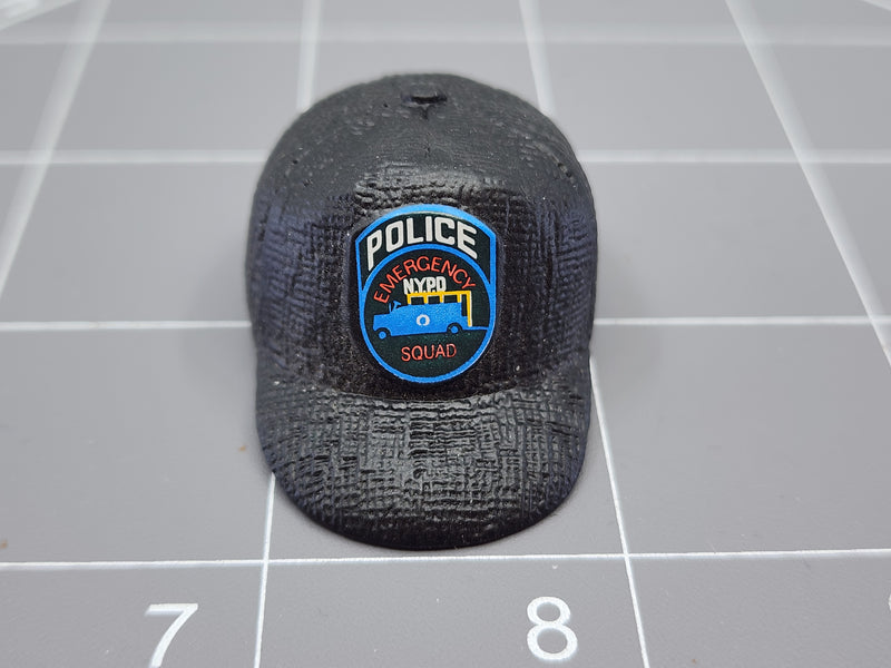 Load image into Gallery viewer, BAM 1/6 Black Police Cap (Dragon)
