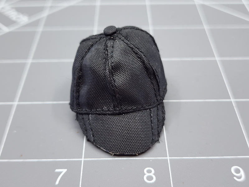 Load image into Gallery viewer, BAM 1/6 Black Cap Custom Short Brim
