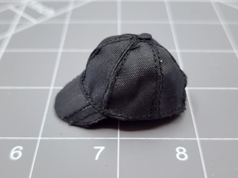 Load image into Gallery viewer, BAM 1/6 Black Cap Custom Short Brim
