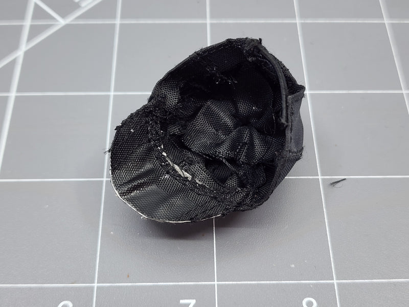 Load image into Gallery viewer, BAM 1/6 Black Cap Custom Short Brim
