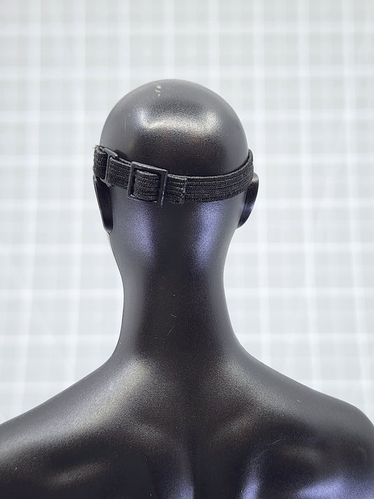 BAM 1/6 Black Goggles W/ Clear Lens Ver. 1 (Hot Toys)