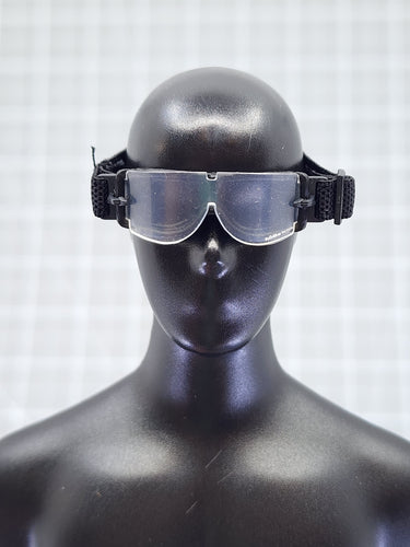 BAM 1/6 Black Goggles W/ Clear Lens Ver. 2 (Hot Toys)