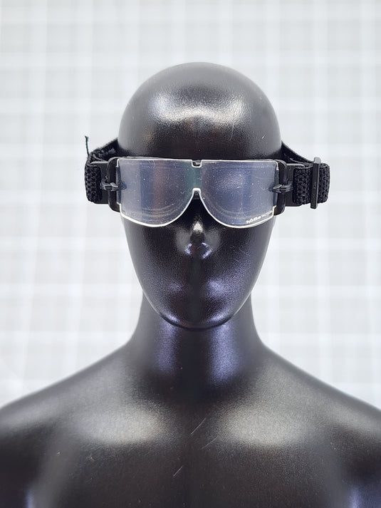 BAM 1/6 Black Goggles W/ Clear Lens Ver. 2 (Hot Toys)