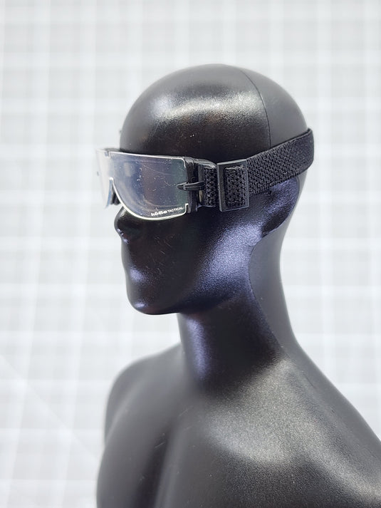 BAM 1/6 Black Goggles W/ Clear Lens Ver. 2 (Hot Toys)