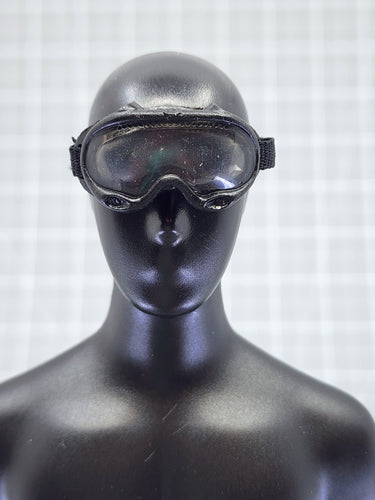 BAM 1/6 Black Goggles W/ Clear Lens (ACE)