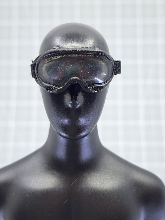 BAM 1/6 Black Goggles W/ Clear Lens (ACE)