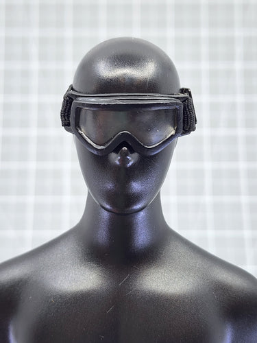 BAM 1/6 Black Goggles W/ Clear Lens (21 Century)