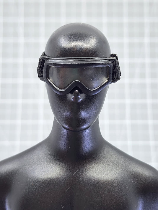 BAM 1/6 Black Goggles W/ Clear Lens (21 Century)