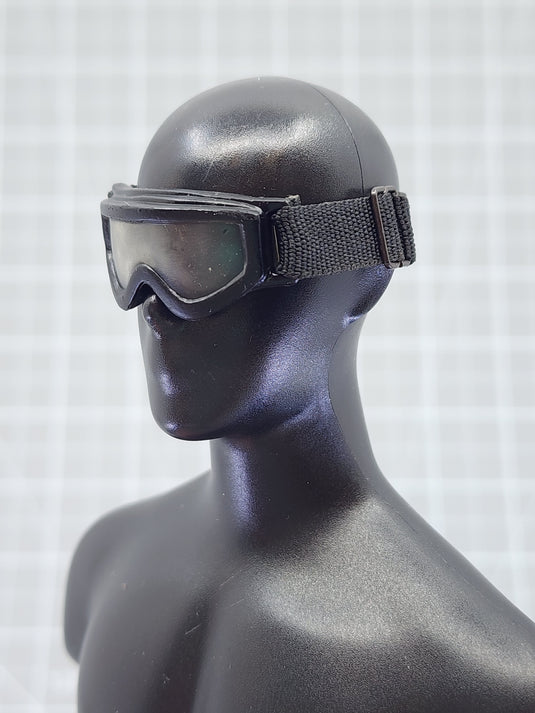 BAM 1/6 Black Goggles W/ Clear Lens (21 Century)