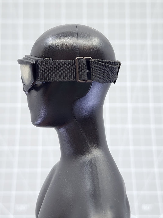 BAM 1/6 Black Goggles W/ Clear Lens (21 Century)