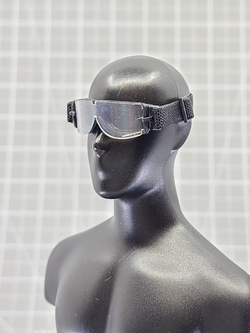 Load image into Gallery viewer, BAM 1/6 Black Goggles W/ Clear Lens (BBI)
