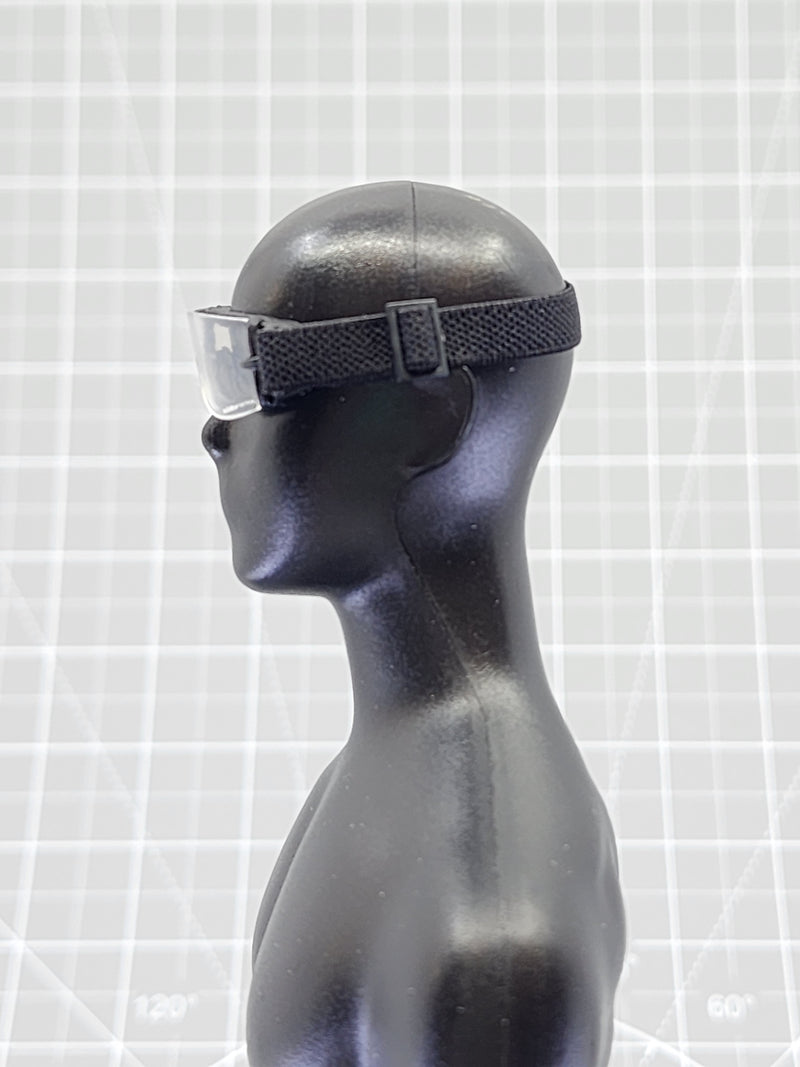 Load image into Gallery viewer, BAM 1/6 Black Goggles W/ Clear Lens (BBI)
