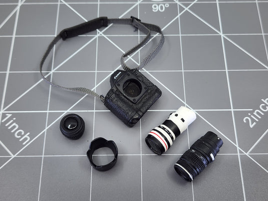 BAM 1/6 Custom Craft War Journalist DSLR W/ Zoom Lens (BBI)