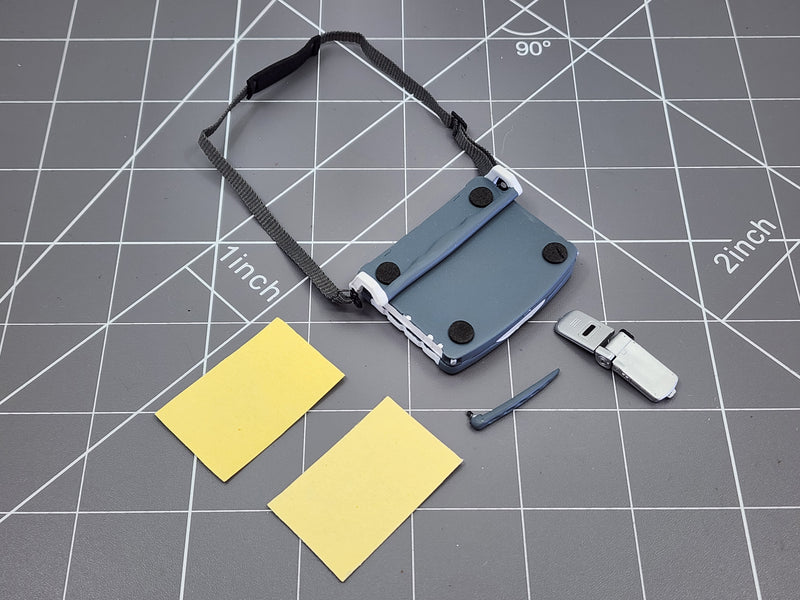 Load image into Gallery viewer, BAM 1/6 Custom Craft War Journalist Tough Book Computer &amp; Cell Phone (BBI)
