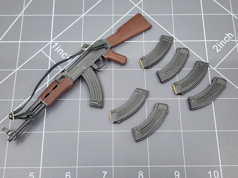 Load image into Gallery viewer, BAM 1/6 Vietnam Ak W/ Extra Mags (Dragon)
