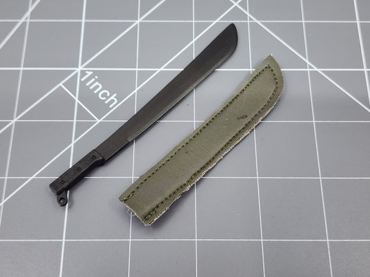 BAM 1/6 Machete W/ OD Green Sheath (21 Century)