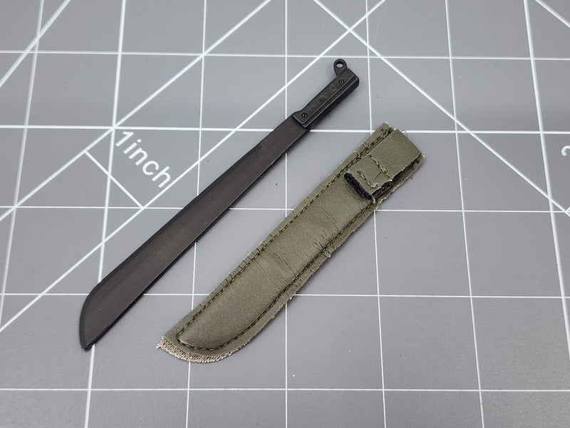 Load image into Gallery viewer, BAM 1/6 Machete W/ OD Green Sheath (21 Century)
