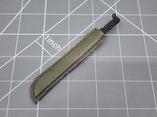 BAM 1/6 Machete W/ OD Green Sheath (21 Century)