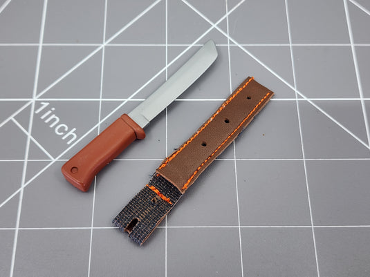 BAM 1/6 Machete W/ Brown Sheath