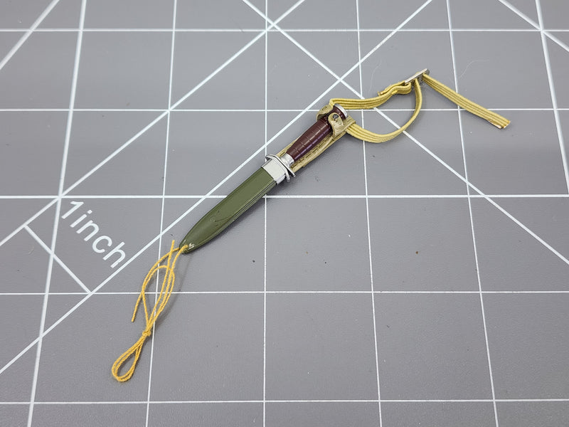 Load image into Gallery viewer, BAM 1/6 WWII Boot Knife W/ OD Green Sheath (Dragon)
