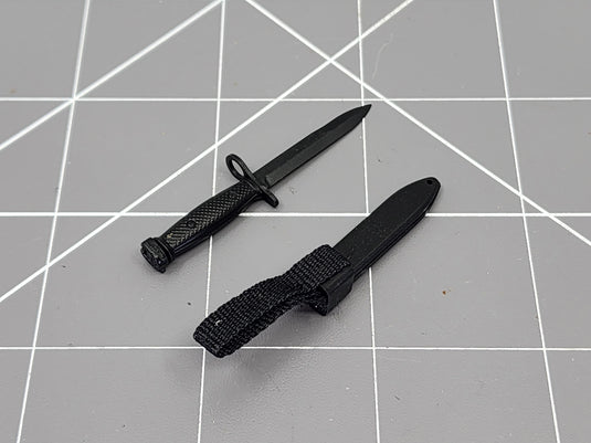 BAM 1/6 Black Bayonet W/ Black Sheath (Dragon)